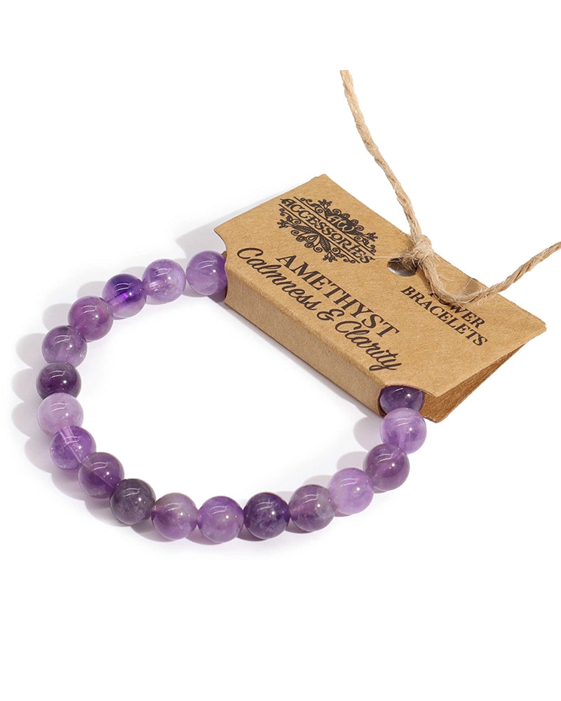 Power Bracelet - Amethyst