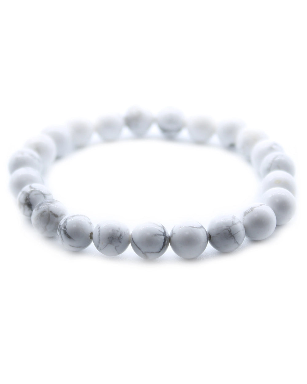 Power Bracelet - White Jasper