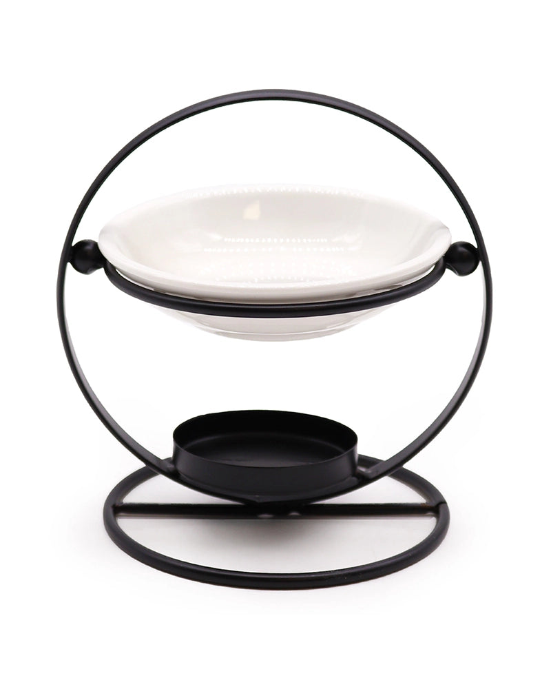Ceramic & Metal Round Stand