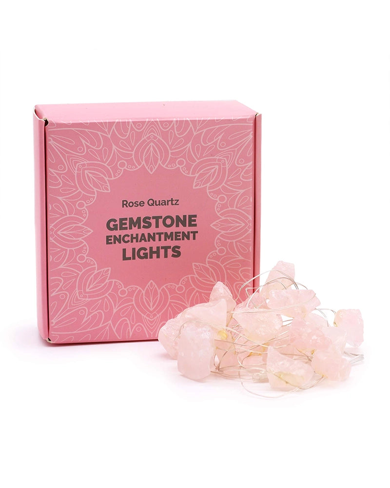 Gemstone Enchantment Lights - Rose Quartz