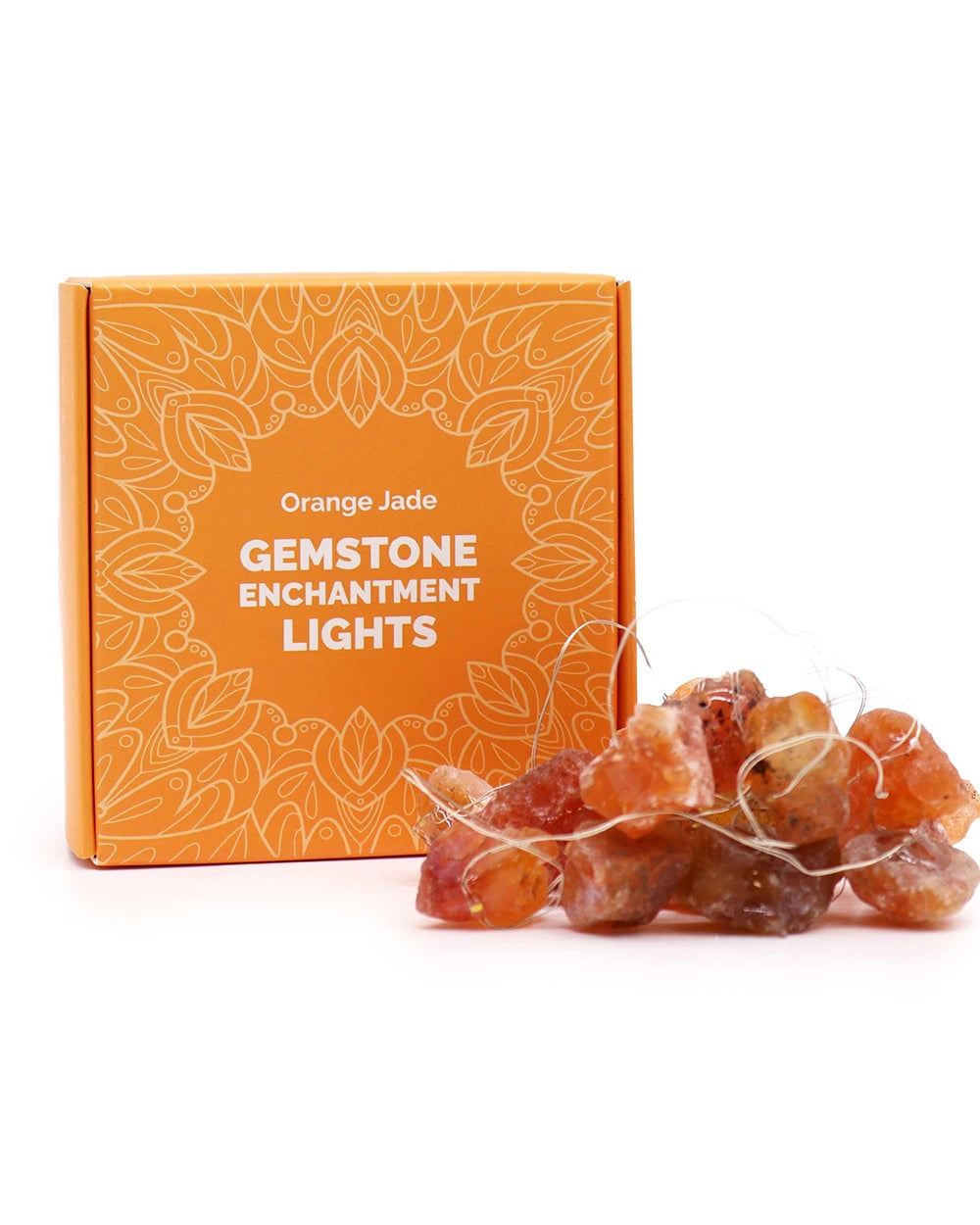 Gemstone Enchantment Lights - Orange Jade