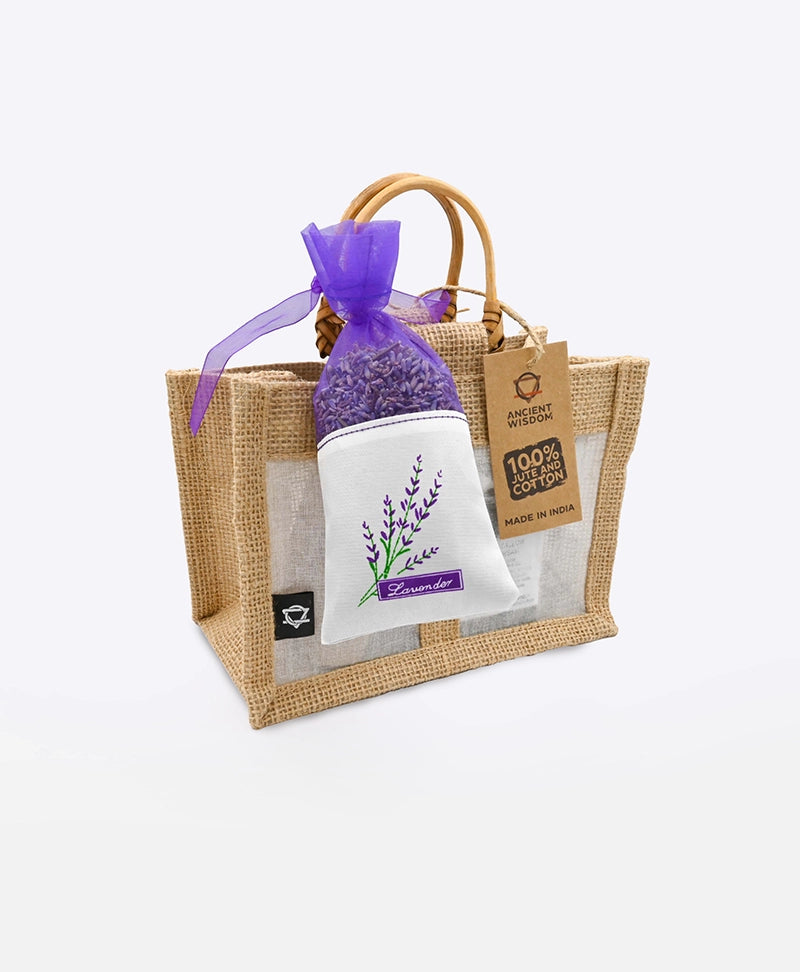 Hand Made Lavender Beef Tallow Balm and Soap Gift Set