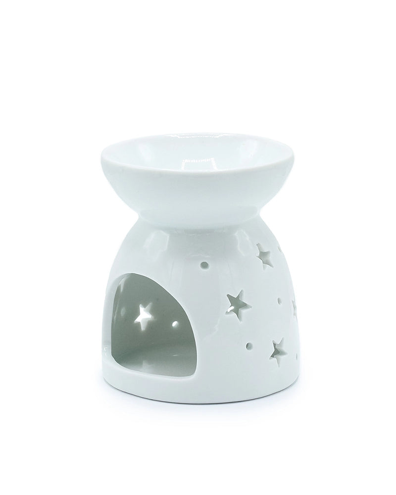 Oil Burner Angel Cut Out- White