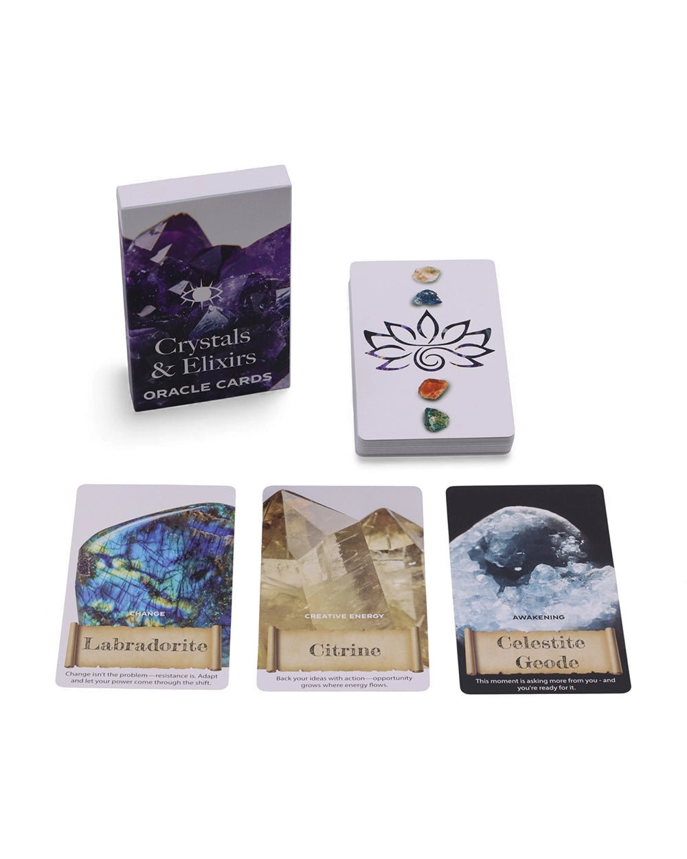 Crystals & Elixirs Oracle Cards – Healing Energy Deck