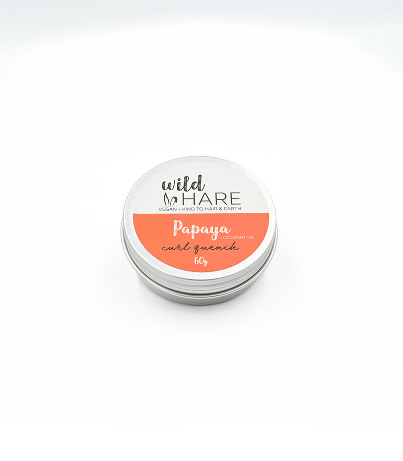 Wild Hare Papaya Curl Quench Solid Shampoo